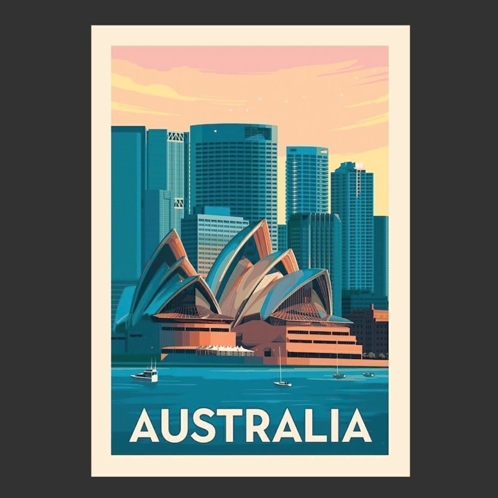 Sydney, Australia Print  5x7